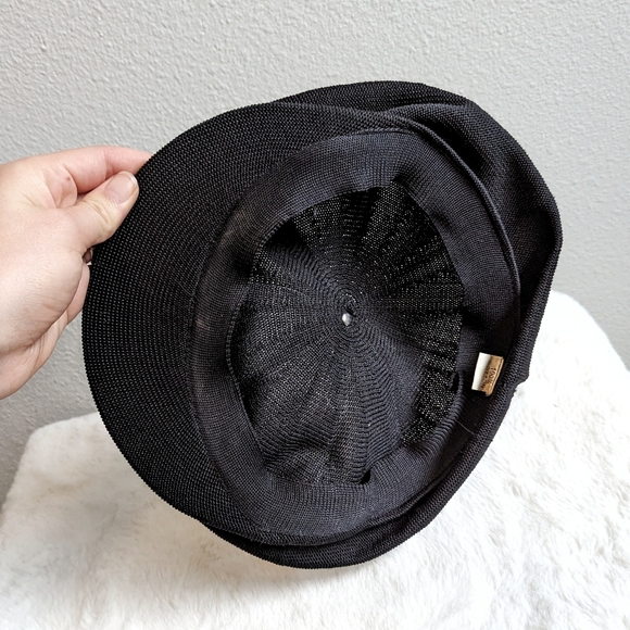 Vintage Cotton Black Cap Newsies - Picture 4 of 6